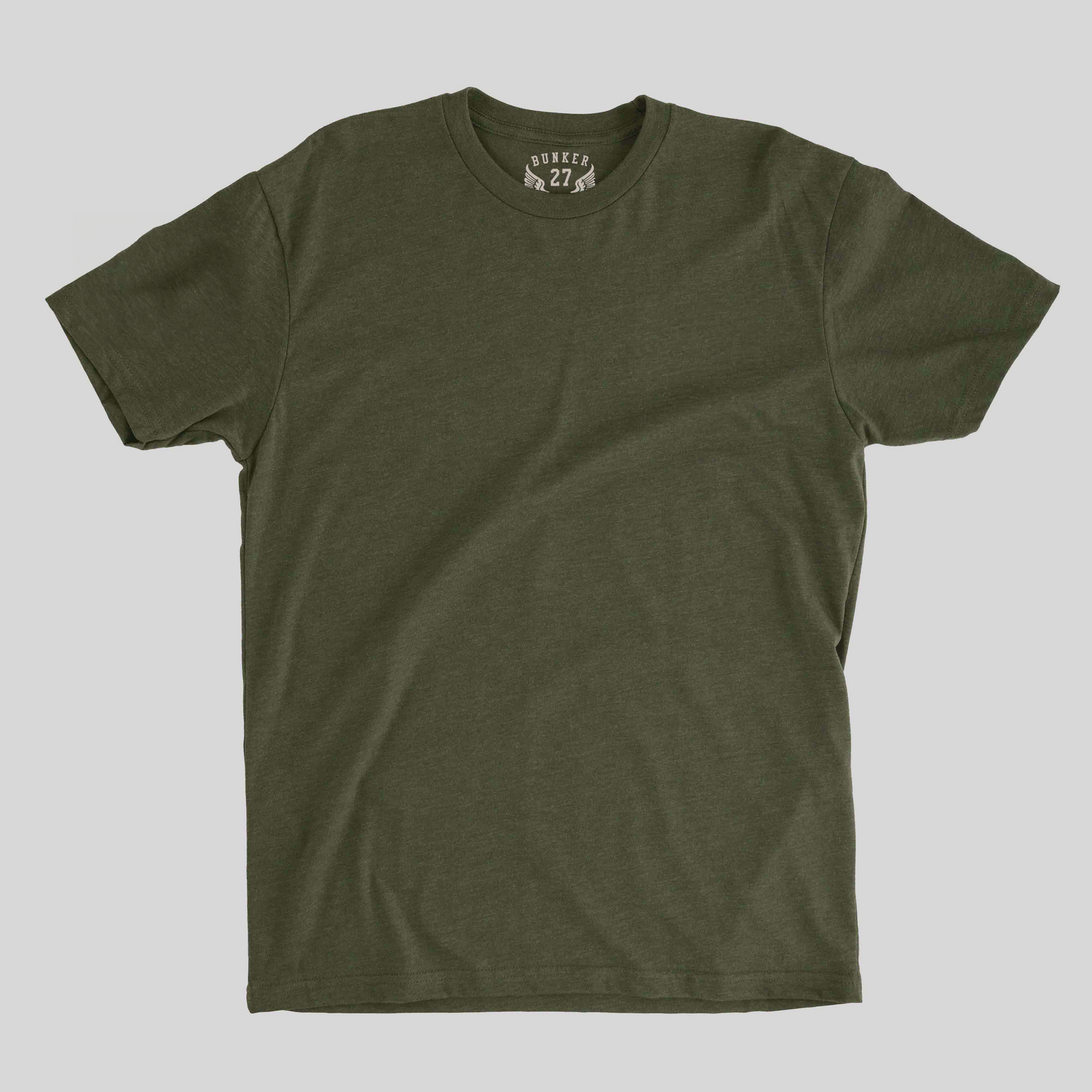 Premium Classic Tee - Heather Military Green