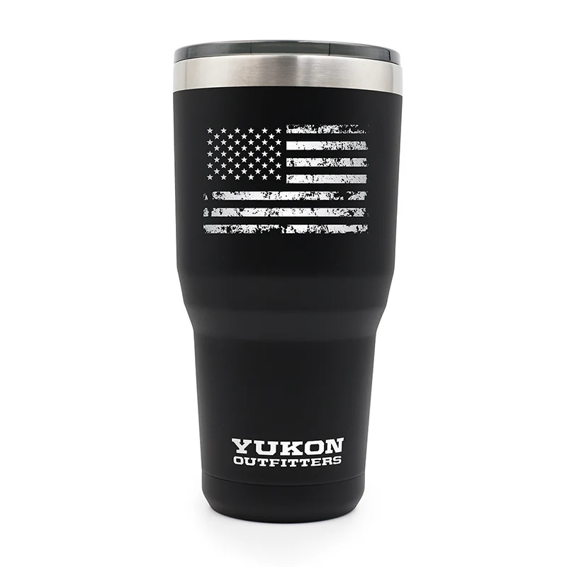 YUKON 30oz Freedom Tumbler - Distressed US Flag